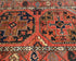 3x4 Rust Ersari Afghan Hand Knotted Veg Dye Wool Area Rug